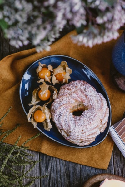 Блюдце овально серия Небо Валинора