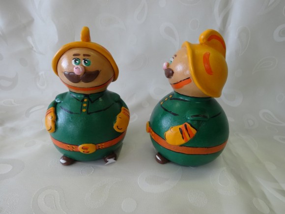 Сувенир игрушка бол Пожарный