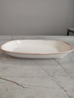 Блюдо moderno ovale PUNTO BIANCA серия 2