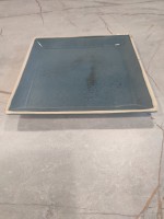 Блюдо pratico quadrato BLU REATTIVO серия 2