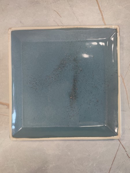 Блюдо pratico quadrato BLU REATTIVO серия 2